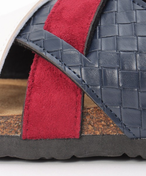 ikka（イッカ）の「切り替えクロスベルトサンダル（サンダル・メンズ・ネイビー/ブラック・M/L/XL）」の8枚目の写真