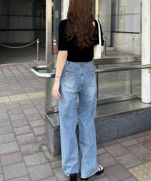 セール】バックオープンカットソー（Tシャツ/カットソー