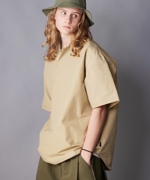 rehacer : Joint Placket S/S Shirt / ジョイント プラケット