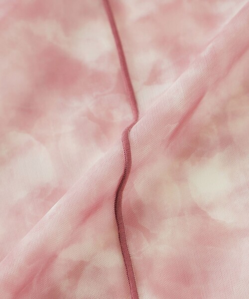 LOVELESS（ラブレス）の「マーブルプリントシアートップス（Tシャツ/カットソー・レディース・ピンク系その他2/ネイビー/ライトグレー/ブラック・36）」の18枚目の写真