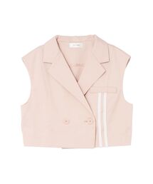 EATME | ラインショートベスト（セットアップ可能）(ベスト)