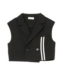 EATME | ラインショートベスト（セットアップ可能）(ベスト)