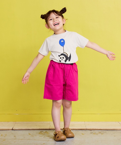 Life Support Products（ライフサポートプロダクツ）の「リップストップ無地クライミングショートパンツ（その他パンツ・キッズ・ローズ/グレー/ブルー/ライトブルー/ブラック/オレンジ/ベージュ/ライム・100/95/90/80/110/150/140/130/120）」の15枚目の写真