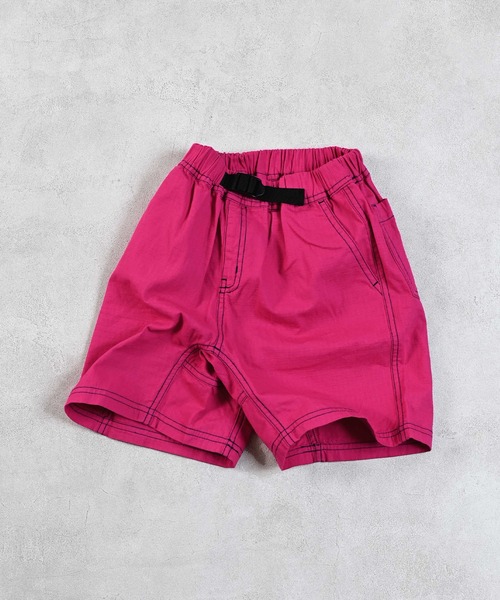 Life Support Products（ライフサポートプロダクツ）の「リップストップ無地クライミングショートパンツ（その他パンツ・キッズ・ローズ/グレー/ブルー/ライトブルー/ブラック/オレンジ/ベージュ/ライム・100/95/90/80/110/150/140/130/120）」の17枚目の写真