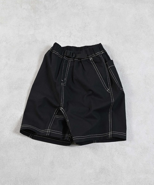 Life Support Products（ライフサポートプロダクツ）の「リップストップ無地クライミングショートパンツ（その他パンツ・キッズ・ローズ/グレー/ブルー/ライトブルー/ブラック/オレンジ/ベージュ/ライム・100/95/90/80/110/150/140/130/120）」の10枚目の写真