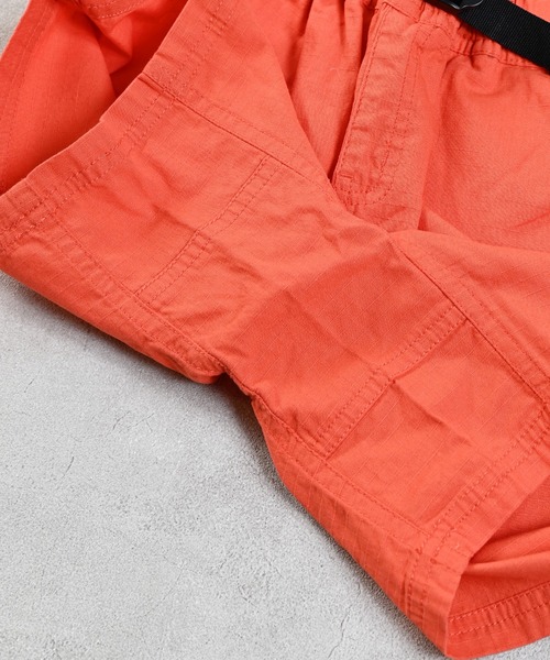 Life Support Products（ライフサポートプロダクツ）の「リップストップ無地クライミングショートパンツ（その他パンツ・キッズ・ローズ/グレー/ブルー/ライトブルー/ブラック/オレンジ/ベージュ/ライム・100/95/90/80/110/150/140/130/120）」の22枚目の写真
