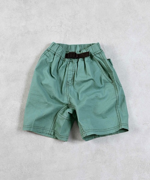 Life Support Products（ライフサポートプロダクツ）の「リップストップ無地クライミングショートパンツ（その他パンツ・キッズ・ローズ/グレー/ブルー/ライトブルー/ブラック/オレンジ/ベージュ/ライム・100/95/90/80/110/150/140/130/120）」の13枚目の写真