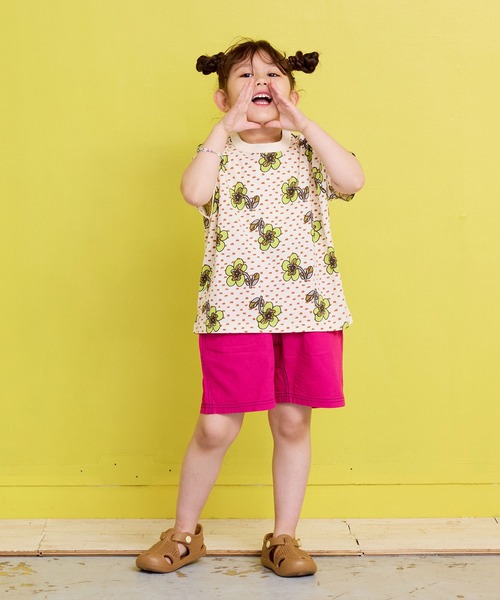 Life Support Products（ライフサポートプロダクツ）の「リップストップ無地クライミングショートパンツ（その他パンツ・キッズ・ローズ/グレー/ブルー/ライトブルー/ブラック/オレンジ/ベージュ/ライム・100/95/90/80/110/150/140/130/120）」の14枚目の写真