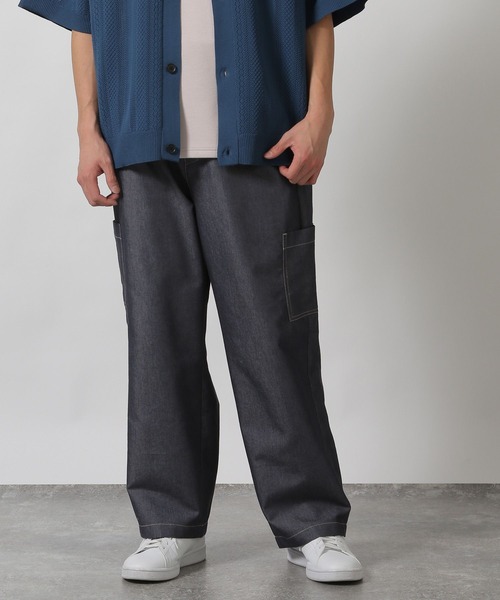 LAKOLE（ラコレ）の「【セットアップ可】CVCカーゴパンツ / 318629（カーゴパンツ・メンズ・ネイビー/アイボリー/オリーブ・MEDIUM/LARGE）」の15枚目の写真