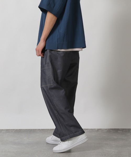 LAKOLE（ラコレ）の「【セットアップ可】CVCカーゴパンツ / 318629（カーゴパンツ・メンズ・ネイビー/アイボリー/オリーブ・MEDIUM/LARGE）」の16枚目の写真