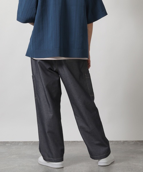 LAKOLE（ラコレ）の「【セットアップ可】CVCカーゴパンツ / 318629（カーゴパンツ・メンズ・ネイビー/アイボリー/オリーブ・MEDIUM/LARGE）」の17枚目の写真