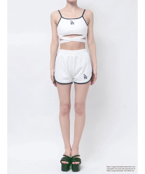 GYDA［MLB］BACK LOGOスウェットショートパンツ（その他パンツ