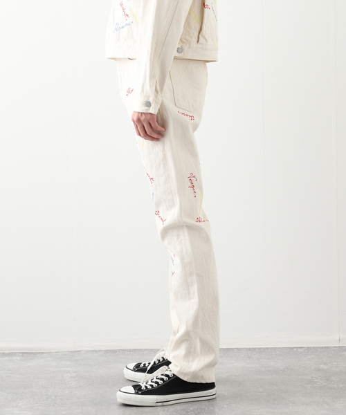 EDIFICE（エディフィス）の「Super Stitch (スーパーステッチ) pants special（デニムパンツ・メンズ・アイボリー・30/34）」の7枚目の写真