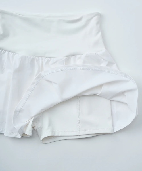 BILLABONG(ビラボン)の「BILLABONG レディース 【ACTIVE】 ACTIVE LEGGING SKIRT アクティブウェア 【2025年春夏モデル】/ビラボンレギンススカートトレーニングウェア(スカート・レディース・ブラック/ホワイト/ライトパープル・MEDIUM)」の11枚目の写真