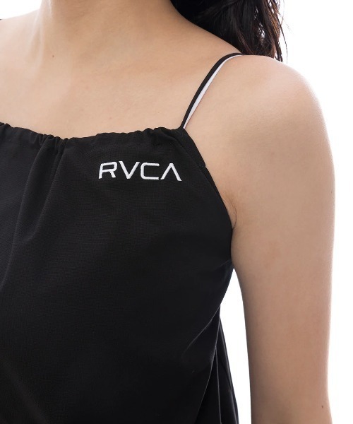 RVCA(ルーカ)の「RVCA レディース UTILITY SLIP DRESS ワンピース 【2025年春夏モデル】/ルーカ水陸両用スリップドレス(ワンピース・レディース・ブラック/ブラウン系その他・MEDIUM/LARGE/SMALL)」の5枚目の写真