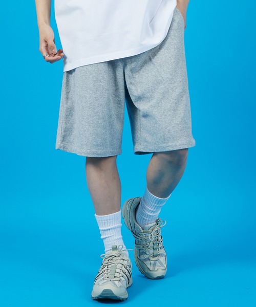 SIDEWAY STANCE（サイドウェイスタンス）の「【SIDEWAY STANCE】パイル地 ショートパンツ（その他パンツ・メンズ・ホワイト/ブラック/杢グレー・SMALL/MEDIUM/LARGE/X-LARGE）」の3枚目の写真