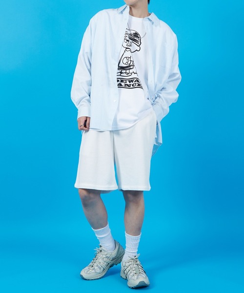 SIDEWAY STANCE（サイドウェイスタンス）の「【SIDEWAY STANCE】パイル地 ショートパンツ（その他パンツ・メンズ・ホワイト/ブラック/杢グレー・SMALL/MEDIUM/LARGE/X-LARGE）」の7枚目の写真