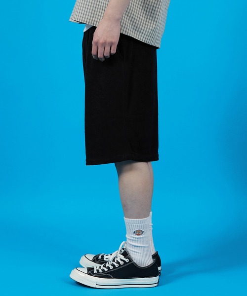 SIDEWAY STANCE（サイドウェイスタンス）の「【SIDEWAY STANCE】パイル地 ショートパンツ（その他パンツ・メンズ・ホワイト/ブラック/杢グレー・SMALL/MEDIUM/LARGE/X-LARGE）」の10枚目の写真