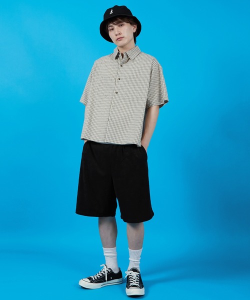 SIDEWAY STANCE（サイドウェイスタンス）の「【SIDEWAY STANCE】パイル地 ショートパンツ（その他パンツ・メンズ・ホワイト/ブラック/杢グレー・SMALL/MEDIUM/LARGE/X-LARGE）」の12枚目の写真