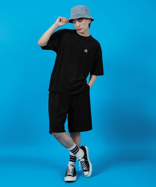 SIDEWAY STANCE（サイドウェイスタンス）の「【SIDEWAY STANCE】パイル地 ショートパンツ（その他パンツ・メンズ・ホワイト/ブラック/杢グレー・SMALL/MEDIUM/LARGE/X-LARGE）」の13枚目の写真