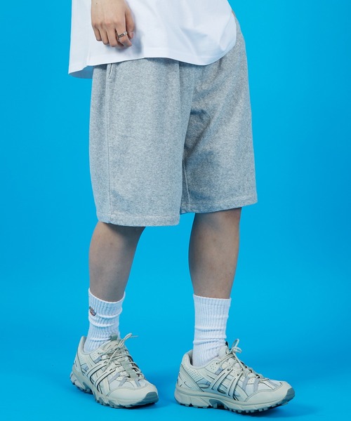 SIDEWAY STANCE（サイドウェイスタンス）の「【SIDEWAY STANCE】パイル地 ショートパンツ（その他パンツ・メンズ・ホワイト/ブラック/杢グレー・SMALL/MEDIUM/LARGE/X-LARGE）」の14枚目の写真