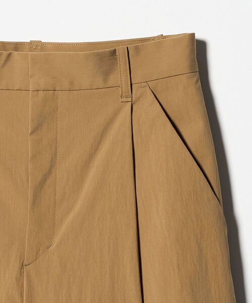 25SS今季新品　接触冷感 BEAUTY&YOUTH タック カーブパンツ BEAUTY＆YOUTH UNITED ARROWS パンツ タック カーブパンツ -接触