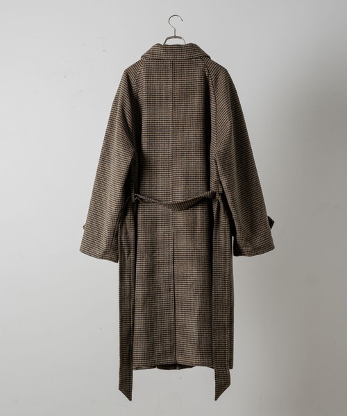 soerte（ソエルテ）の「Heavy Melton check shaggy over coat