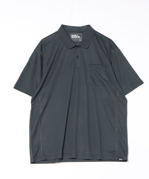 Eddie Bauer(エディーバウアー)の「テックメッシュ 半袖 ポロシャツ(ポロシャツ・メンズ・ホワイト/セージグリーン/ダークグレー・M/L/XL/XXL/S)」の18枚目の写真