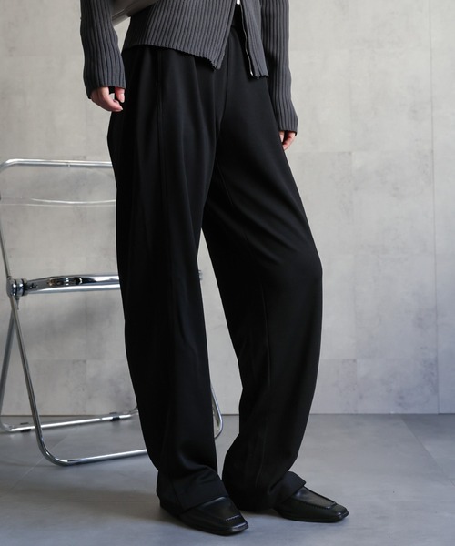 ap retro(アプレトロ)の「リラックスポンチカーブパンツ / バレルレッグパンツ(その他パンツ・レディース・カーキ/チャコール/オフホワイト/ブラウン/ブラック・LARGE/SMALL/MEDIUM)」の17枚目の写真