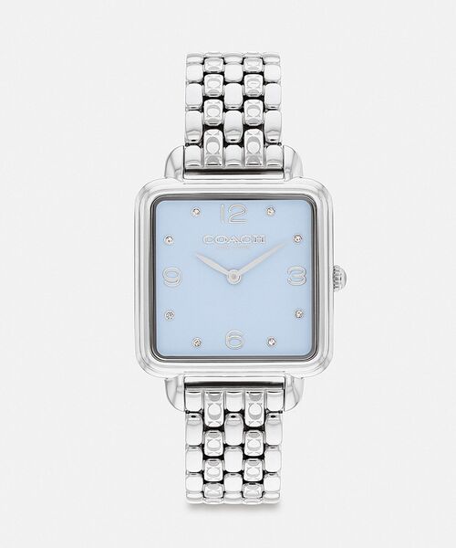 COACH（コーチ）の「キャス ウォッチ・28MM（アナログ腕時計・レディース・シルバー系その他・ONE）」の2枚目の写真