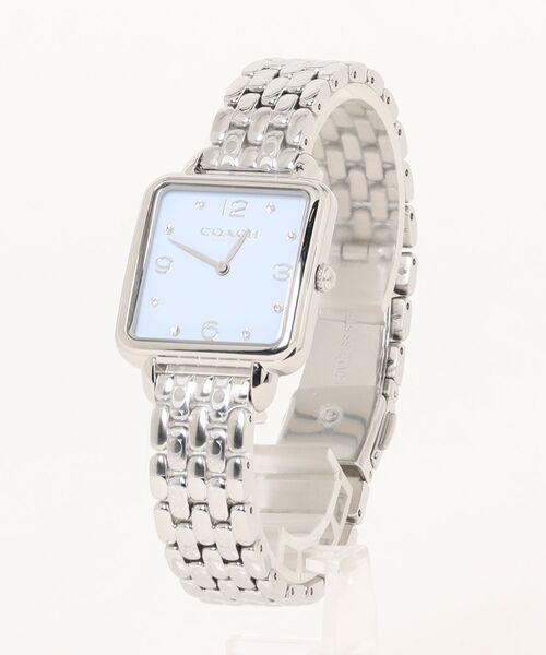 COACH（コーチ）の「キャス ウォッチ・28MM（アナログ腕時計・レディース・シルバー系その他・ONE）」の5枚目の写真