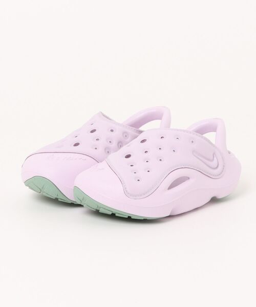 NIKE(ナイキ)の「《NIKE》ソル サンダル PS(サンダル・キッズ・ブラック/パープル/オレンジ・14.0cm/15.0cm/16.0cm/17.0cm/18.0cm/19.0cm)」の1枚目の写真