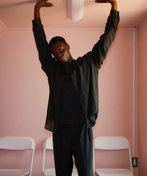 marka（マーカ）の「STRIPE SHIRT（シャツ/ブラウス・メンズ・ホワイト/ストライプ・2/1）」の13枚目の写真