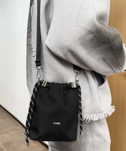 【VALENTINO BAGS】Sirah RE バケットバッグ 巾着ショルダー 巾着バッグ VALENTINO(ヴァレンティノ) ショルダーバッグ