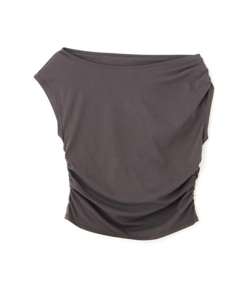 PROPORTION BODY DRESSING（プロポーションボディドレッシング）の「アシメＴシャツ / 1215160503（Tシャツ/カットソー・レディース・ホワイト/ピンク/ダークグレー・FREE）」の17枚目の写真