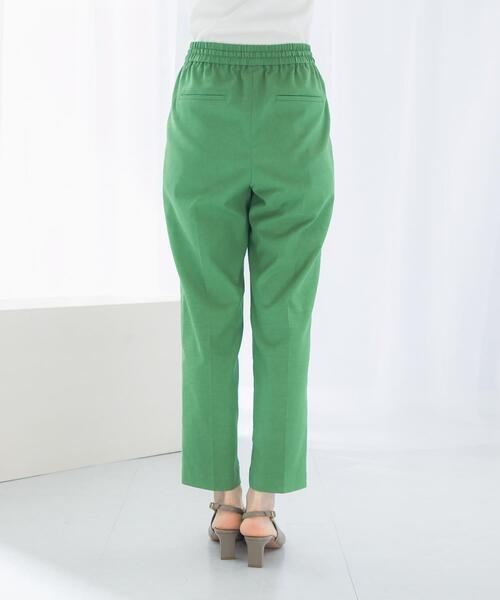 URBAN RESEARCH ROSSO WOMEN(アーバンリサーチ ロッソ)の「ウォッシャブルイージーテーパードパンツ(その他パンツ・レディース・グリーン/グレー系その他/ブラック・FREE)」の18枚目の写真