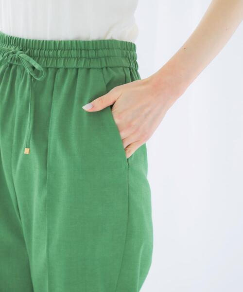 URBAN RESEARCH ROSSO WOMEN(アーバンリサーチ ロッソ)の「ウォッシャブルイージーテーパードパンツ(その他パンツ・レディース・グリーン/グレー系その他/ブラック・FREE)」の20枚目の写真
