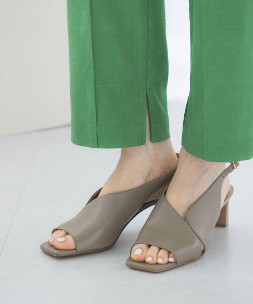 URBAN RESEARCH ROSSO WOMEN(アーバンリサーチ ロッソ)の「ウォッシャブルイージーテーパードパンツ(その他パンツ・レディース・グリーン/グレー系その他/ブラック・FREE)」の21枚目の写真