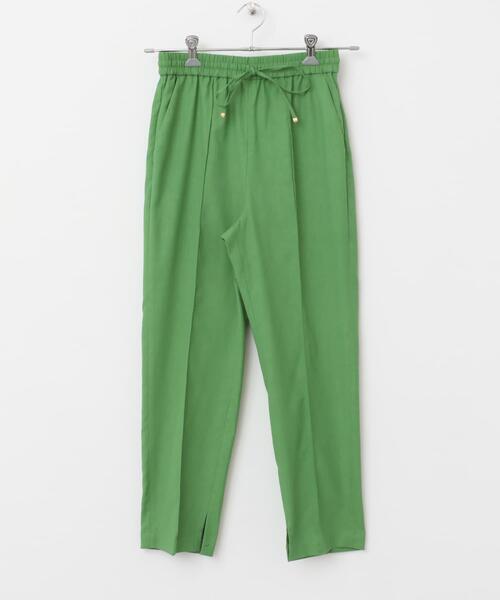 URBAN RESEARCH ROSSO WOMEN(アーバンリサーチ ロッソ)の「ウォッシャブルイージーテーパードパンツ(その他パンツ・レディース・グリーン/グレー系その他/ブラック・FREE)」の22枚目の写真