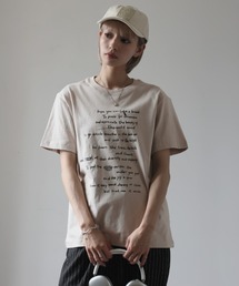 レタリングロゴＴシャツ