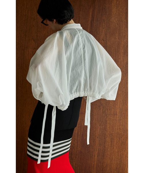 SHEER SHORT SHIRT（シャツ/ブラウス）｜OMMO（オーエムエムオー