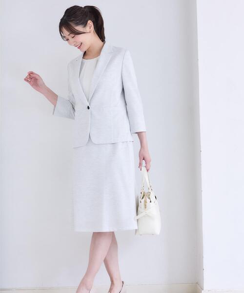 未使用　リフレクト　スーツ　匠　ジャケット　スカート　春夏　Reflect Reflect スカート 「SALE／匠シリーズ／UVカット／洗える」夏匠