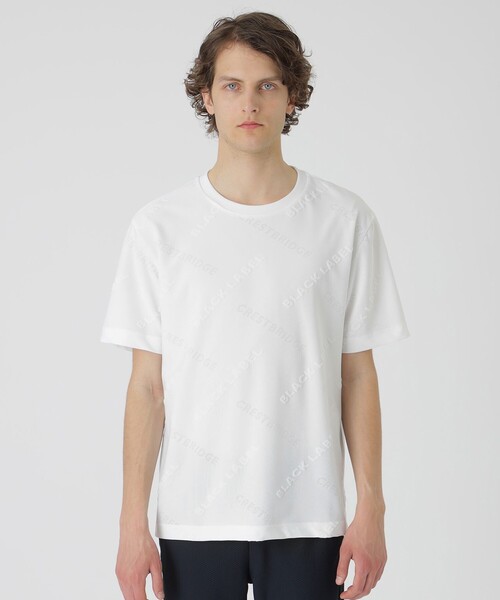 セール】【BLACK lab.】メッシュ&ループロゴTシャツ（Tシャツ