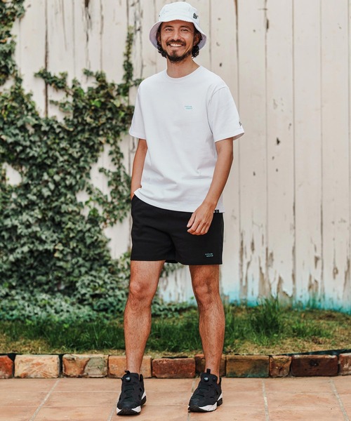 1minute 1second（ワンミニットワンセカンド）の「mt9681-10oz cursive embroidery T-shirt Tシャツ（Tシャツ/カットソー・メンズ・ブラック×ホワイト/ホワイト×ブルー/ホワイト×ブラック/スモークピンク・S/M/L/XL）」の9枚目の写真