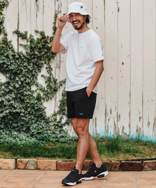 1minute 1second（ワンミニットワンセカンド）の「mt9681-10oz cursive embroidery T-shirt Tシャツ（Tシャツ/カットソー・メンズ・ブラック×ホワイト/ホワイト×ブルー/ホワイト×ブラック/スモークピンク・S/M/L/XL）」の10枚目の写真