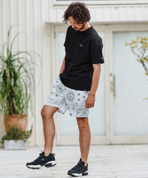 1minute 1second（ワンミニットワンセカンド）の「mt9681-10oz cursive embroidery T-shirt Tシャツ（Tシャツ/カットソー・メンズ・ブラック×ホワイト/ホワイト×ブルー/ホワイト×ブラック/スモークピンク・S/M/L/XL）」の16枚目の写真