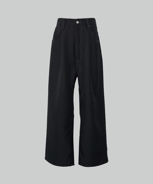 Jieda】WIDE ONE TUCK STRAIGHT PANTS（スラックス）｜Jieda