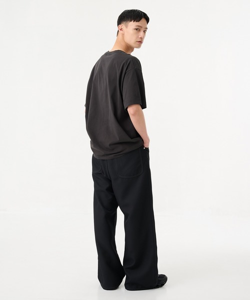 Jieda】WIDE ONE TUCK STRAIGHT PANTS（スラックス）｜Jieda