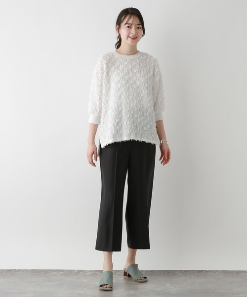 FOUND GOOD（ファウンドグッド）の「makiジャガードPO（その他トップス・レディース・ブラック/ホワイト系5/ベージュ・L/M/S）」の13枚目の写真