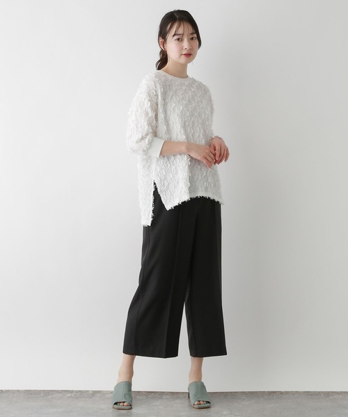 FOUND GOOD（ファウンドグッド）の「makiジャガードPO（その他トップス・レディース・ブラック/ホワイト系5/ベージュ・L/M/S）」の14枚目の写真